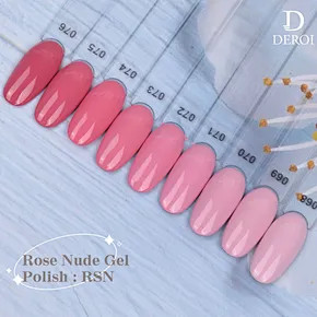 Red Nude Gel Polish